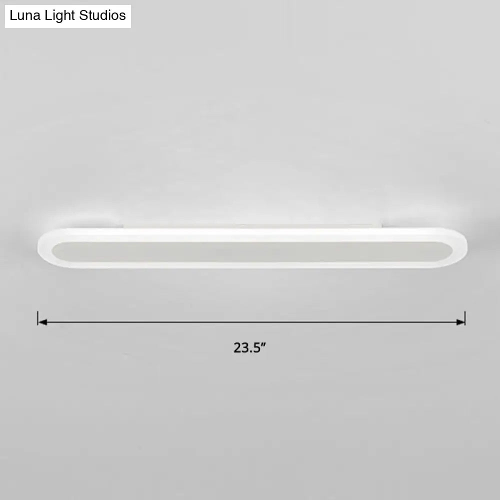 Nordic Style Acrylic Bar Led Wall Sconce For Corridor Lighting