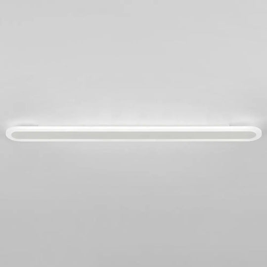 Nordic Style Acrylic Bar Led Wall Sconce For Corridor Lighting White / 39.5 Warm