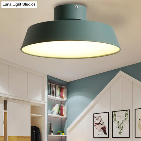 Nordic Style Acrylic Led Ceiling Light Fixture - Circle Design