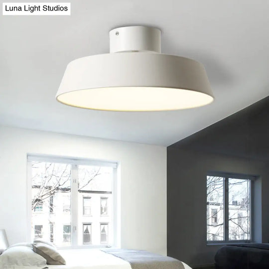 Nordic Style Acrylic Led Ceiling Light Fixture - Circle Design