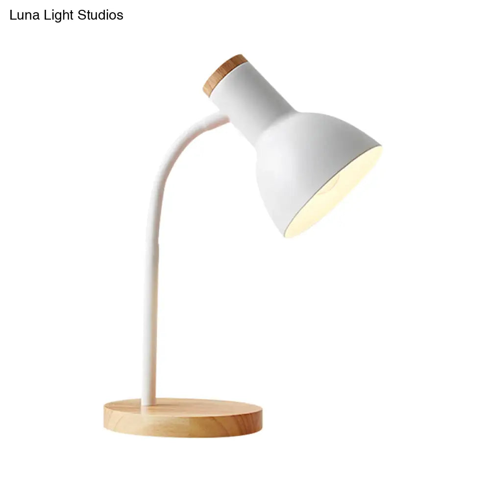 Nordic Style Metal Desk Lamp - Gentle And Kid-Friendly Study Light For Childrens Bedroom