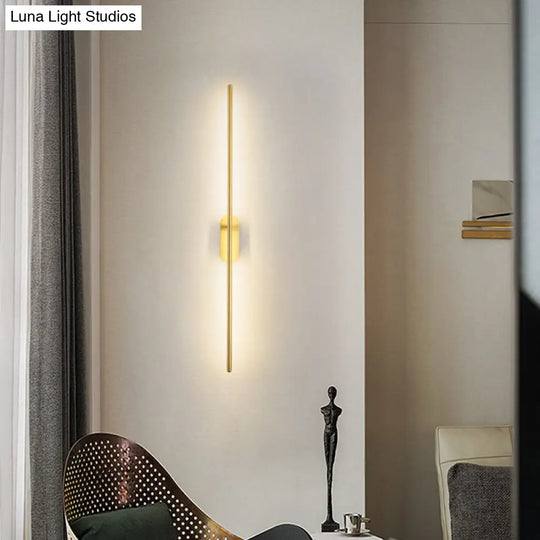 Nordic Style Rotatable Led Wall Lamp For Living Room - Modern Aluminum Light Fixture