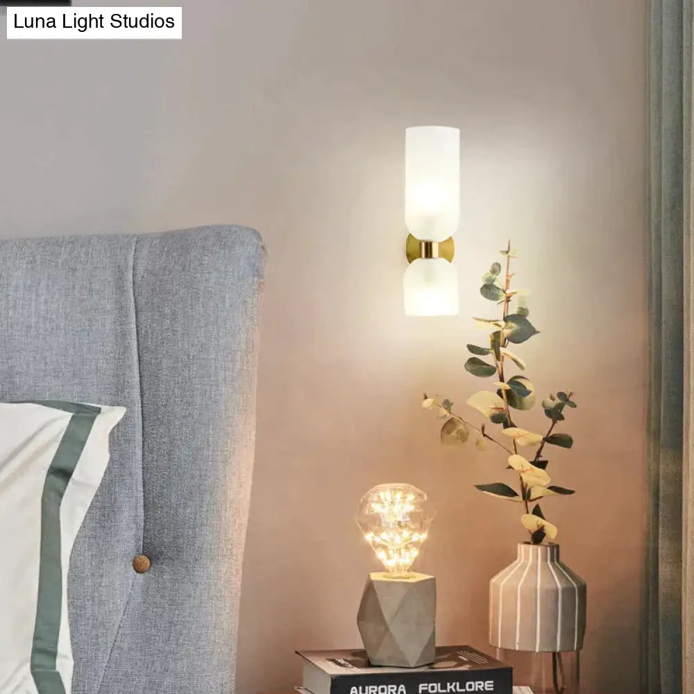 Nordic Wall Lamp All Copper Simple Personality Bedroom Bedside Light Extra Modern Tv Background