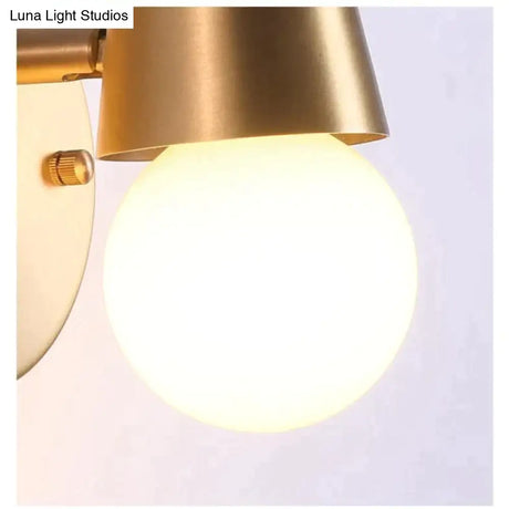 Nordic Wall Lamp Copper Antler Living Room Tv Background Creative Decoration Deer Children’s