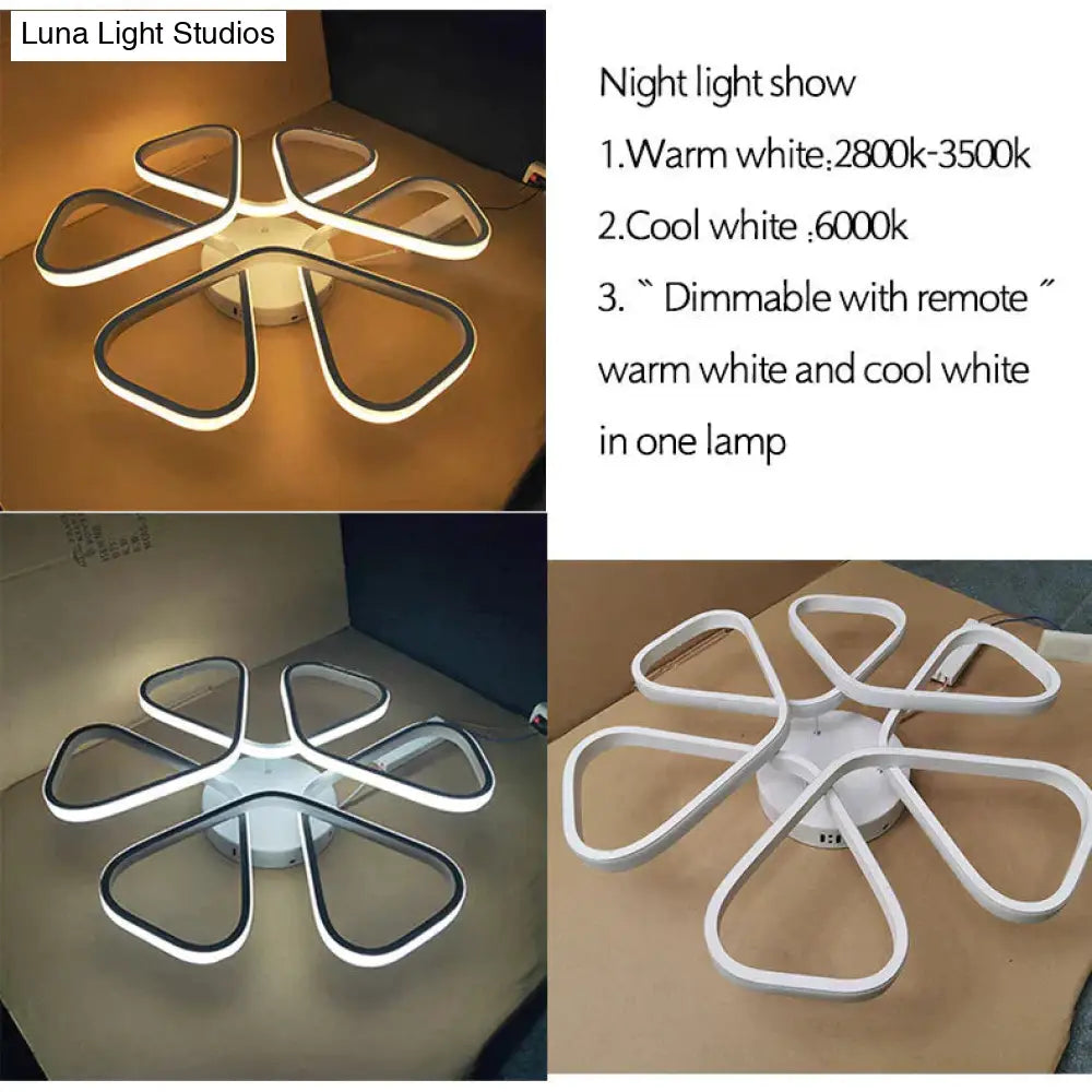 Northern Europe Living Room Simple Modern Led Ceiling Lamp