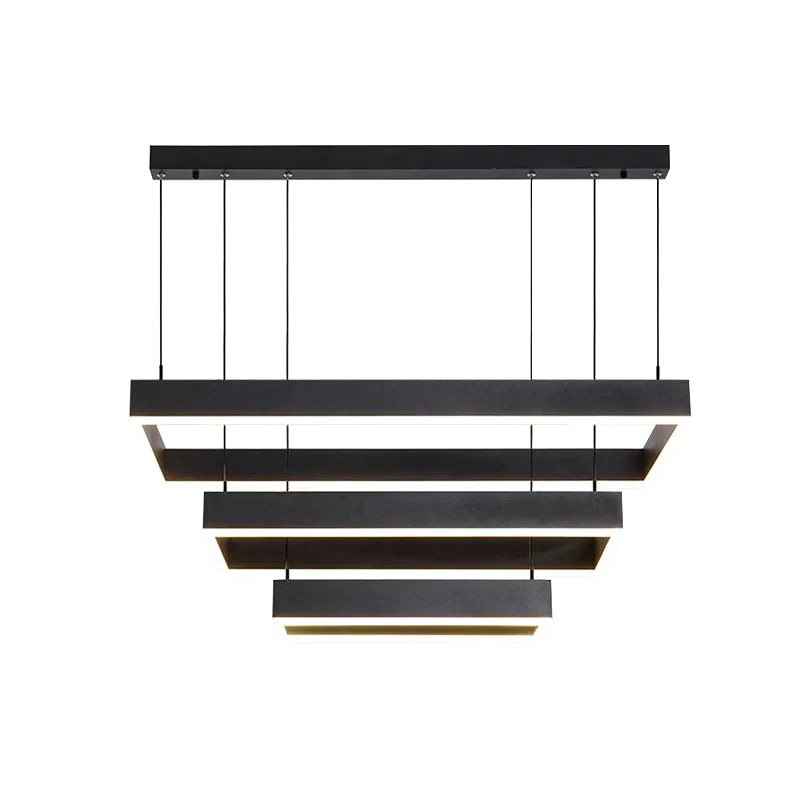 Nova  - Minimalist  Rectangle Creative Chandelier