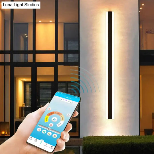 Outdoor Aluminium Waterdichte Wall Mounted Lamp Moderne Ip65 Led Verlichting Tuin Veranda Blaker