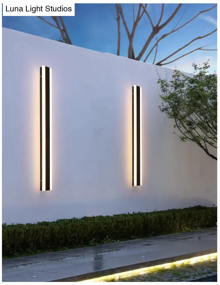 Outdoor Aluminium Waterdichte Wall Mounted Lamp Moderne Ip65 Led Verlichting Tuin Veranda Blaker