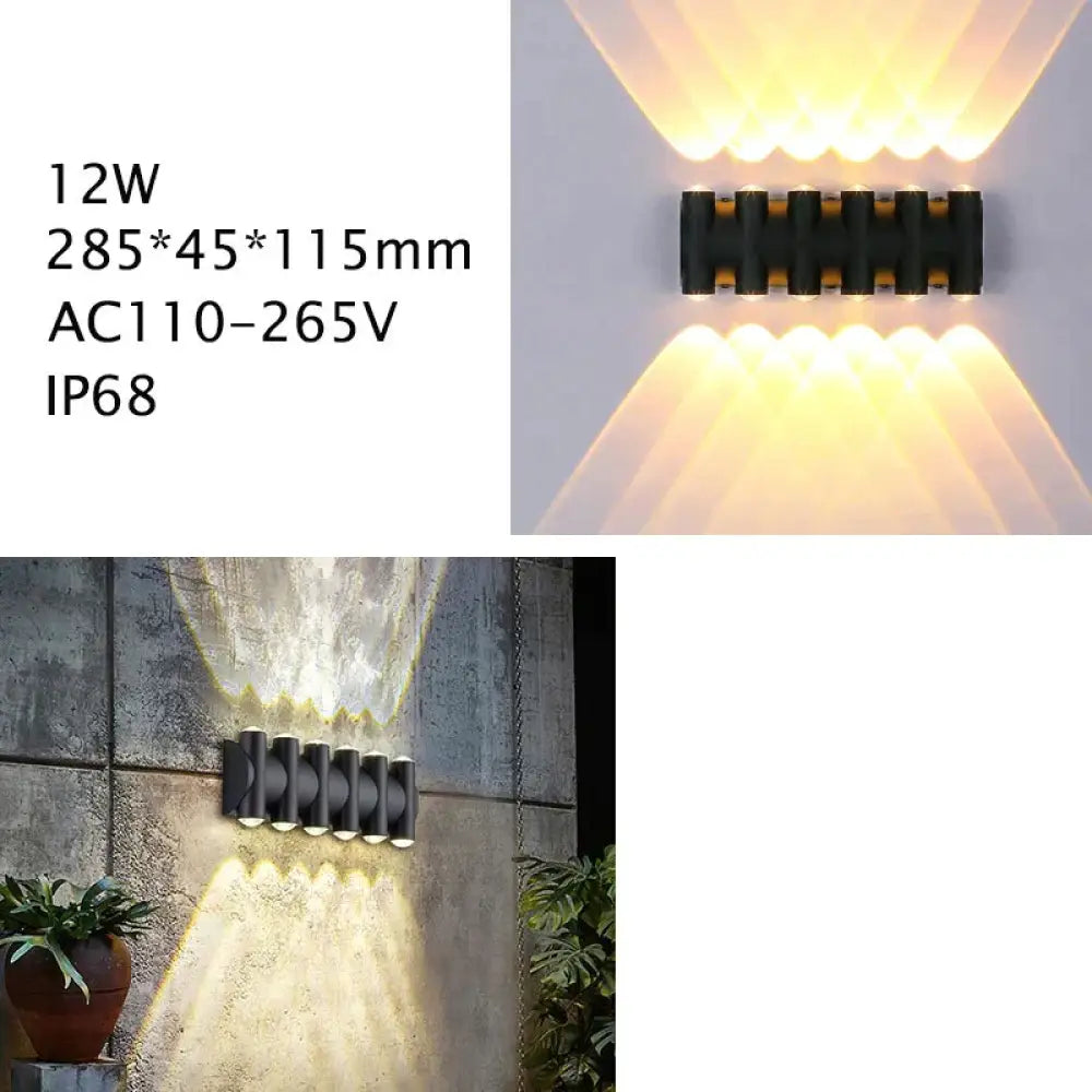 Outdoor Lighting Led Garden Light Alumunim Wall Lamp Villa Porch Street Sconce Lightings 110V-260V