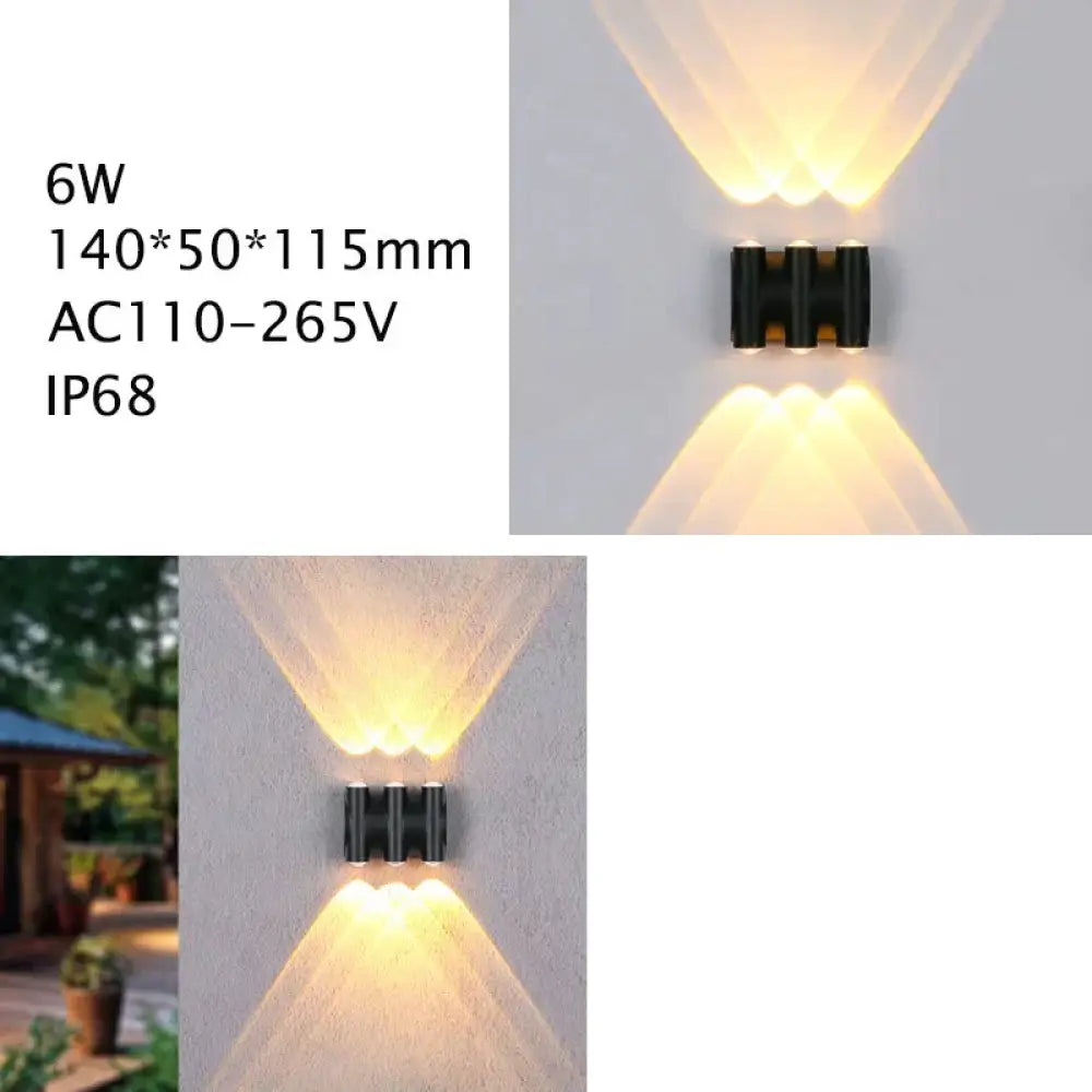 Outdoor Lighting Led Garden Light Alumunim Wall Lamp Villa Porch Street Sconce Lightings 110V-260V