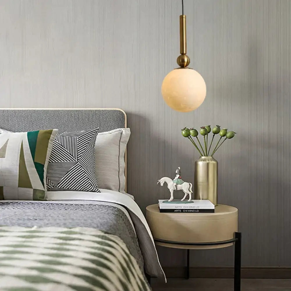 Pendant Lights 3D Lunar Lampshade Lamp Fixtures Luminaria Living Room Bar Bedroom Postmodern Pendant Lighting Lustre