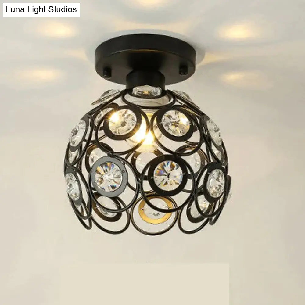 Plafonnier Led Ceiling Light Crystal Lamp Indoor Lighting For Bedroom Living Room Lights Fixture