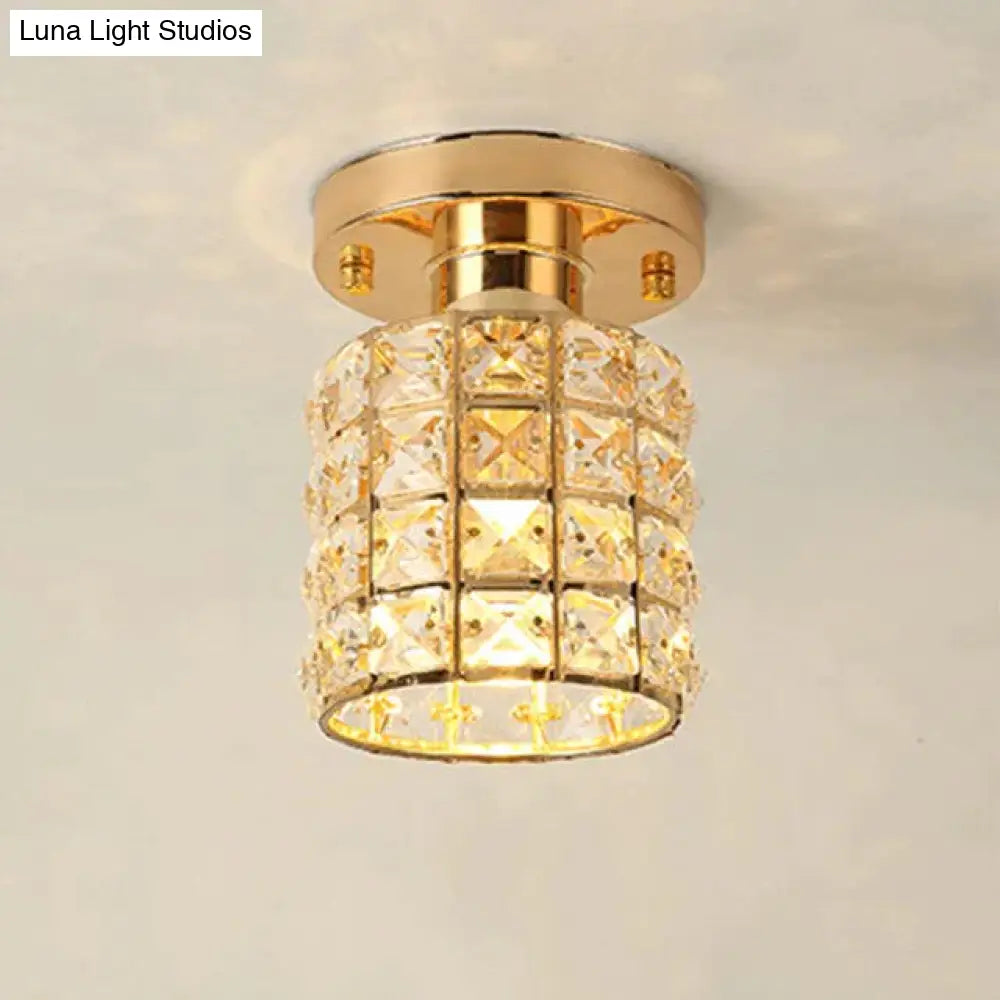 Plafonnier Led Ceiling Light Crystal Lamp Indoor Lighting For Bedroom Living Room Lights Fixture