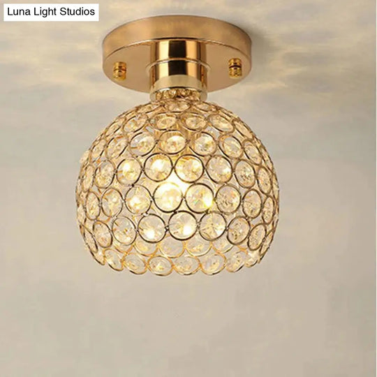 Plafonnier Led Ceiling Light Crystal Lamp Indoor Lighting For Bedroom Living Room Lights Fixture