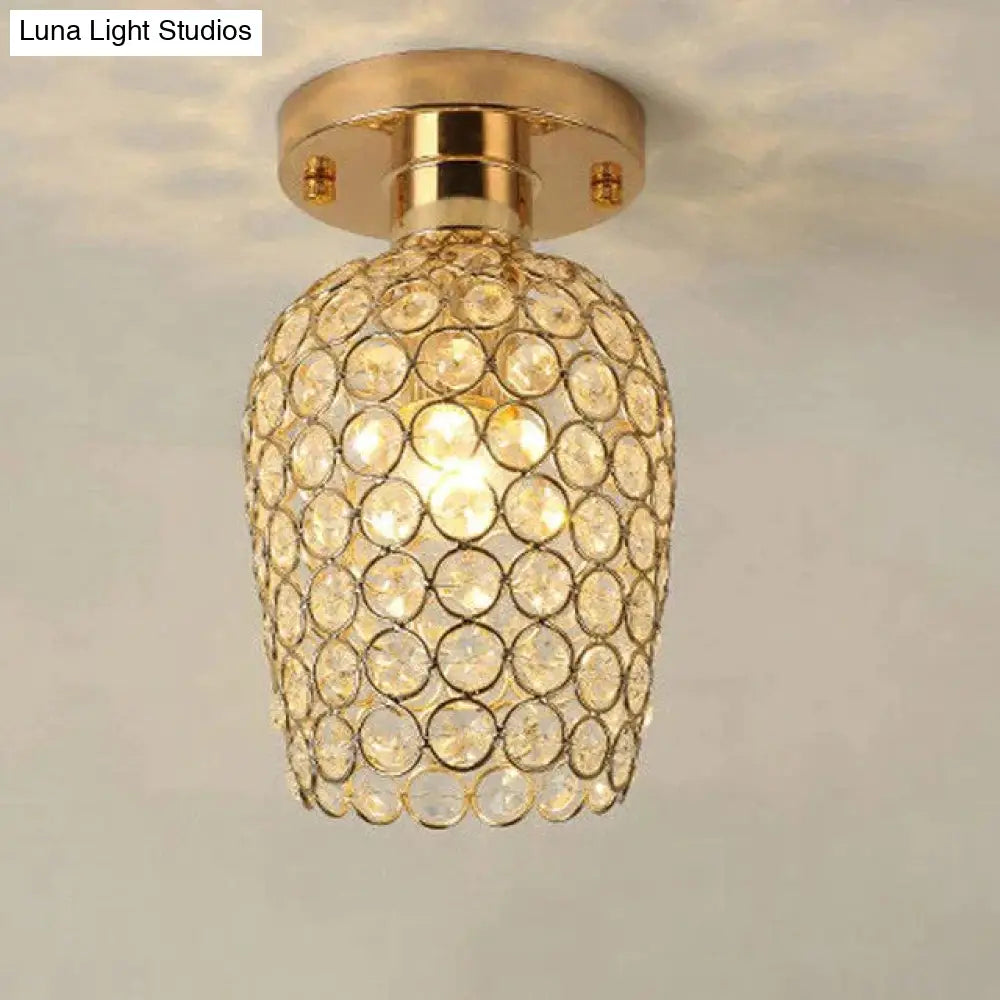 Plafonnier Led Ceiling Light Crystal Lamp Indoor Lighting For Bedroom Living Room Lights Fixture