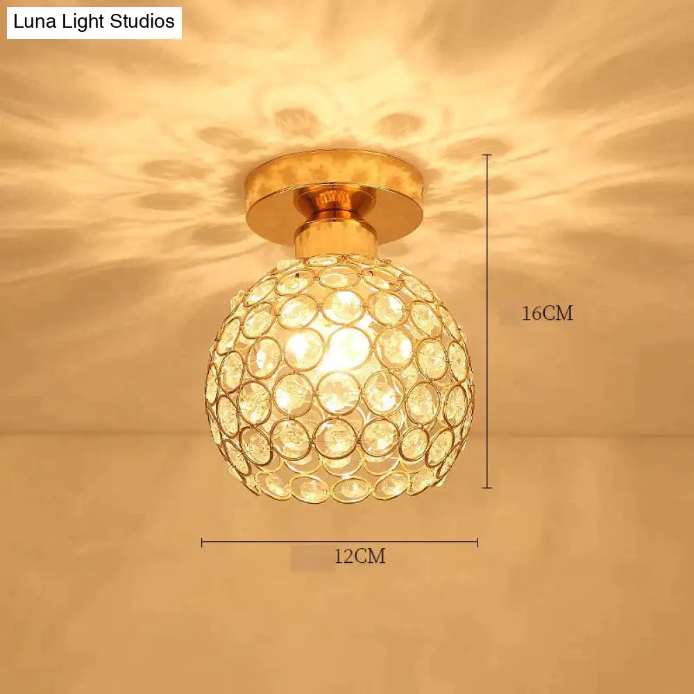 Plafonnier Led Ceiling Light Crystal Lamp Indoor Lighting For Bedroom Living Room Lights Fixture