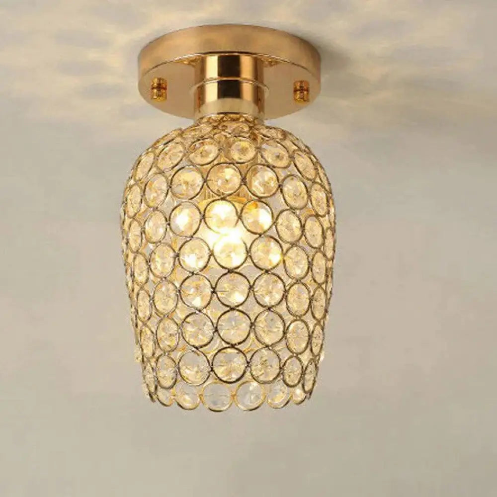 Plafonnier Led Ceiling Light Crystal Lamp Indoor Lighting For Bedroom Living Room Lights Fixture