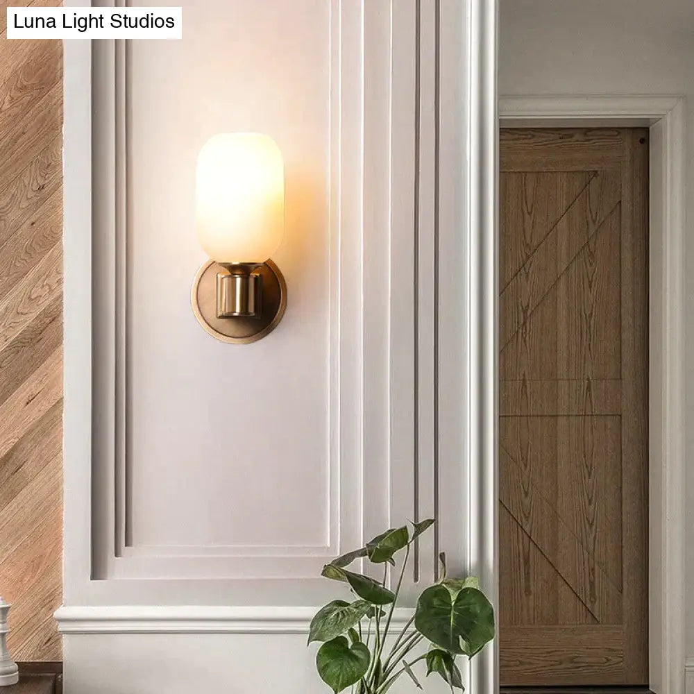 Post modern Light Luxury Crystal Copper Wall Lamp Copper Wall Lamps