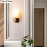 Post modern Light Luxury Crystal Copper Wall Lamp Copper Wall Lamps