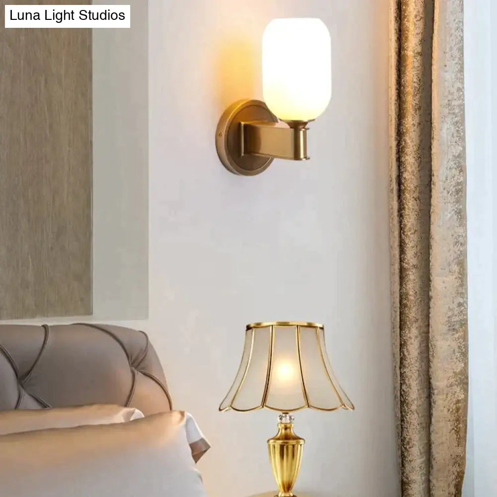 Post-Modern Light Luxury Crystal Copper Wall Lamp Lamps