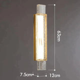 Post-Modern Luxury Simple Creative Bedroom Copper Wall Lamp Lamps