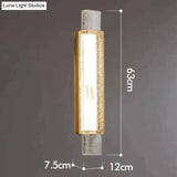 Post-Modern Luxury Simple Creative Bedroom Copper Wall Lamp Lamp / 16W Tricolor Light Lamps