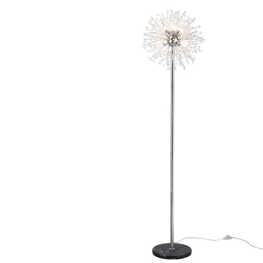 Post-Modern Luxury Wind Floor Lamp Living Room Bedroom Study Vertical Table Dandelion Lamps