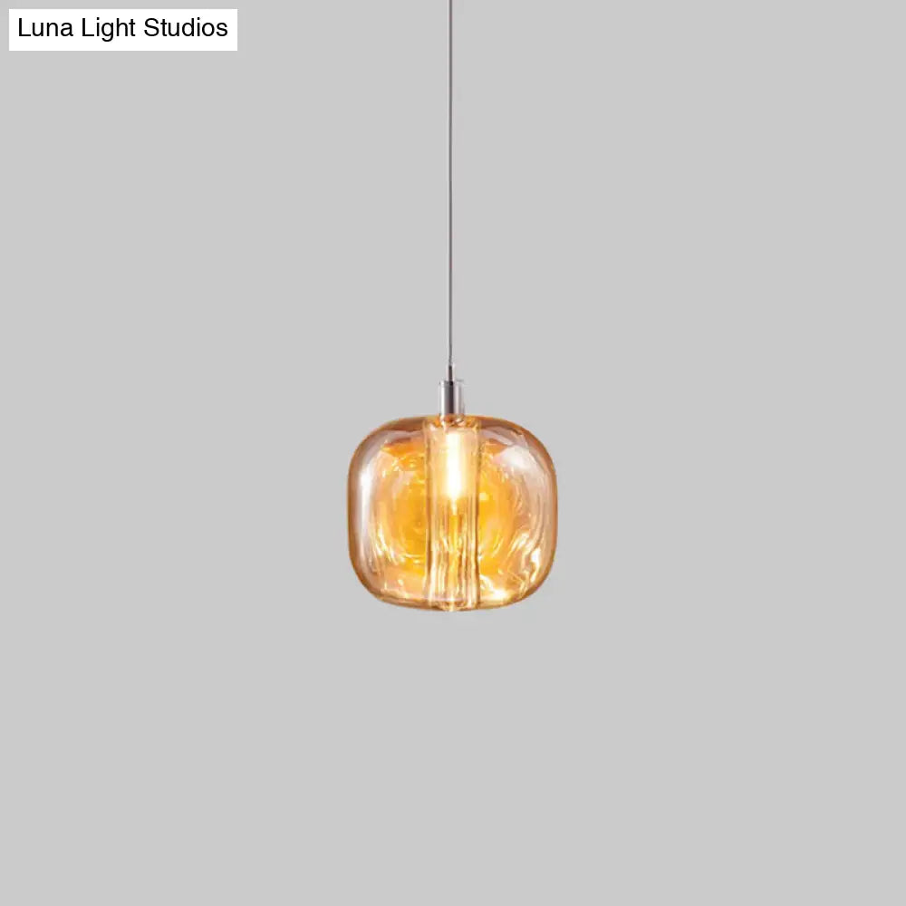 Postmodern Hand Blown Ceiling Hanging Pendant Light Lighting