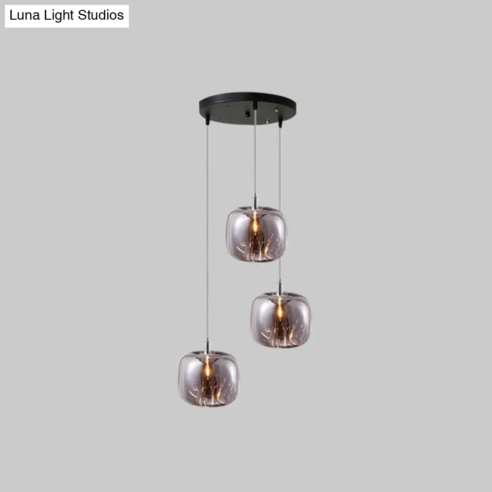 Postmodern Hand Blown Ceiling Hanging Pendant Light Lighting