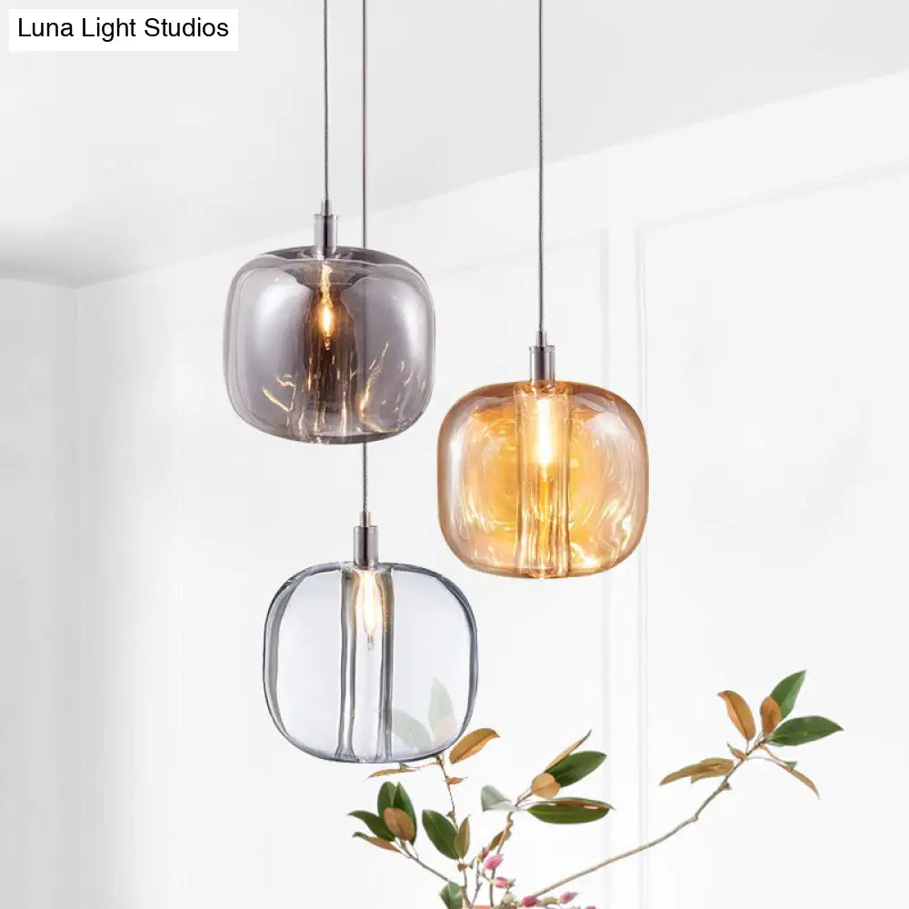 Postmodern Hand Blown Ceiling Hanging Pendant Light Lighting