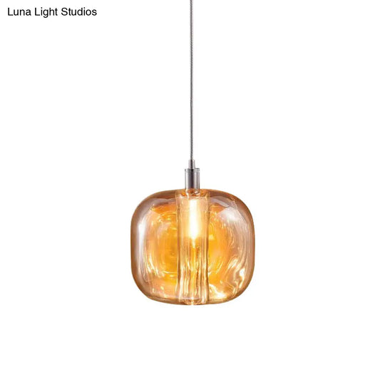 Postmodern Hand Blown Ceiling Hanging Pendant Light Lighting