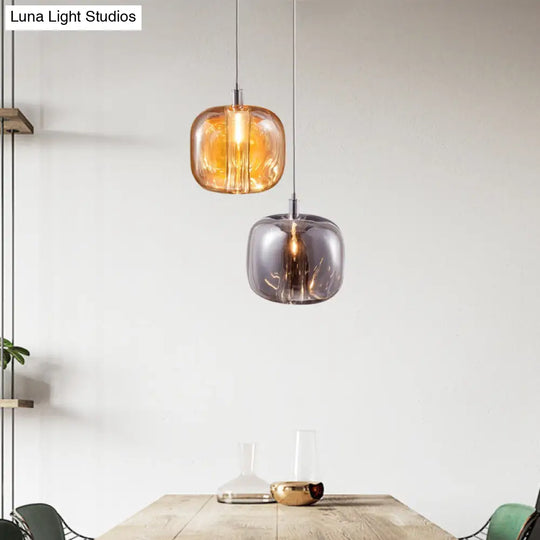 Postmodern Hand Blown Ceiling Hanging Pendant Light Lighting