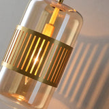 Postmodern Light Luxury Simple Bedroom Bedside Full Copper Wall Lamp Lamps