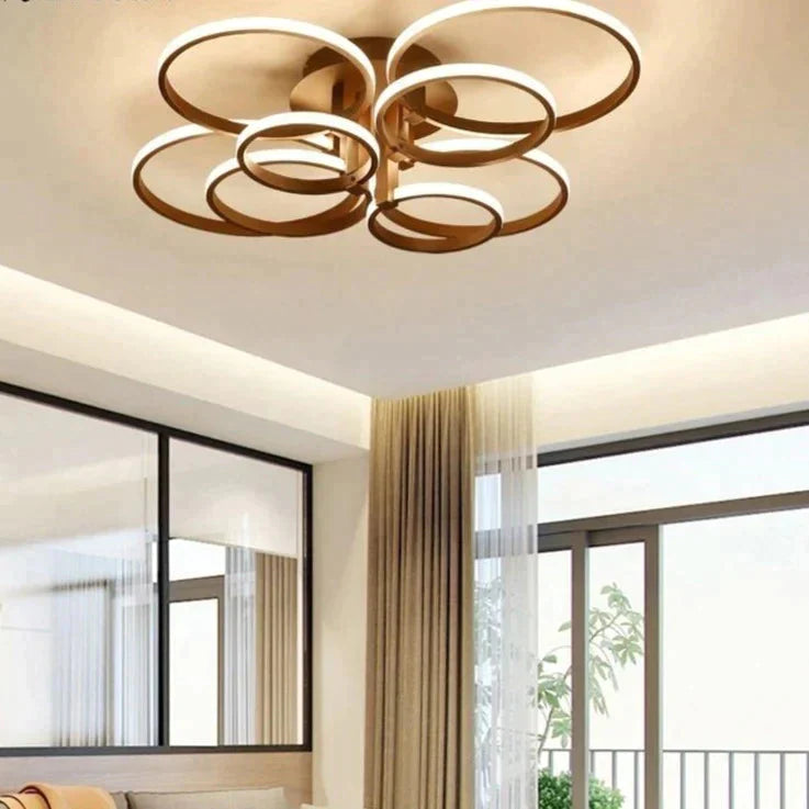 Acrylic Modern Led Chandelier For Living Room Bedroom Lustres Large Ceiling Lighting Fixtures 6