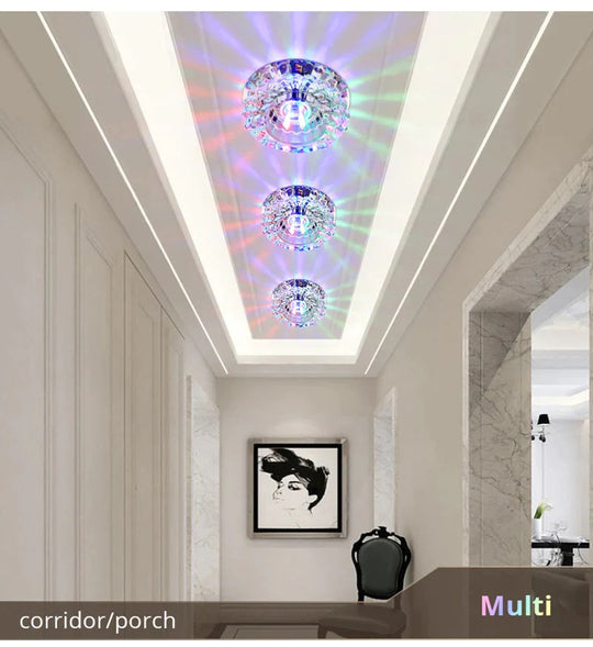 Flush Mount Small LED Ceiling Light for Art Gallery Decoration Front Balcony lamp Porch light corridors Light Fixture