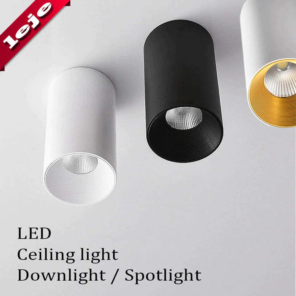 LED Ceiling light 8*15cm Mounting Surface ceiling lamp 10W Cylinder for Foyer/Balcony/Corridor/Bedroom/Restaurant
