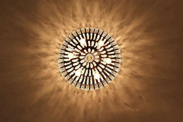 Modern Crystal Led Ceiling Light Fixture For Indoor Lamp Lamparas De Techo Surface Mounting Bedroom