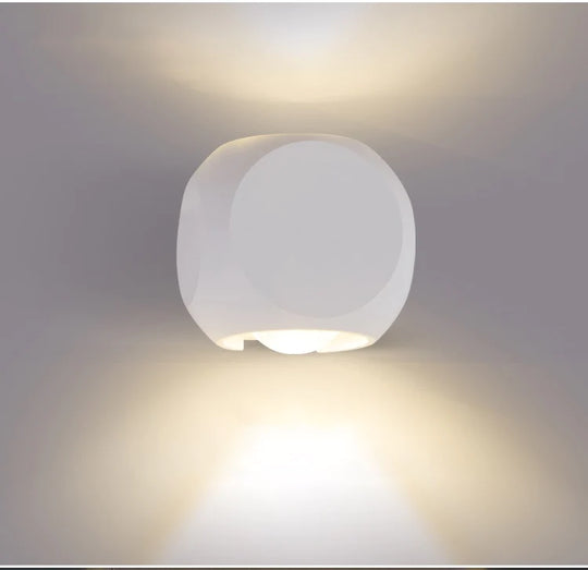 Indoor Lighting LED Wall Lamp IP65 Waterproof Indoor & Outdoor Aluminum Wall Light Surface Mounted Cube LED Garden Porch Light