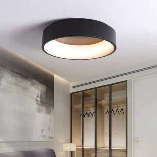 Ceiling LED Lights For Dining Room Kitchen Fixtures Ring Modern Black Bedroom Lighting Indoor Home Decoration Plafon Lamp Lustre