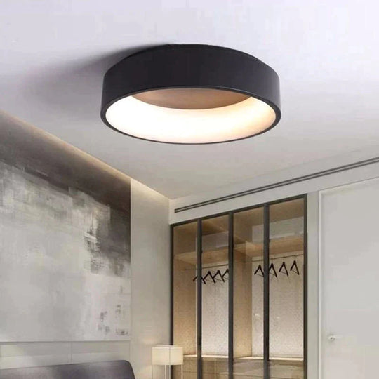Ceiling Led Lights For Dining Room Kitchen Fixtures Ring Modern Black Bedroom Lighting Indoor Home