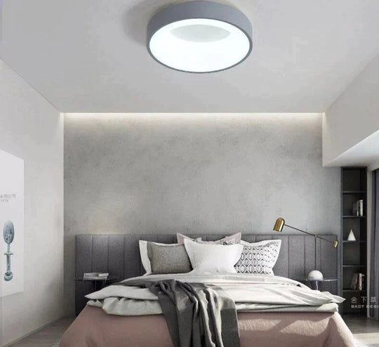 Nordic Led Ceiling Lights For Bedroom Kitchen Post Modern Lighting Lamp Dimmable With Remote