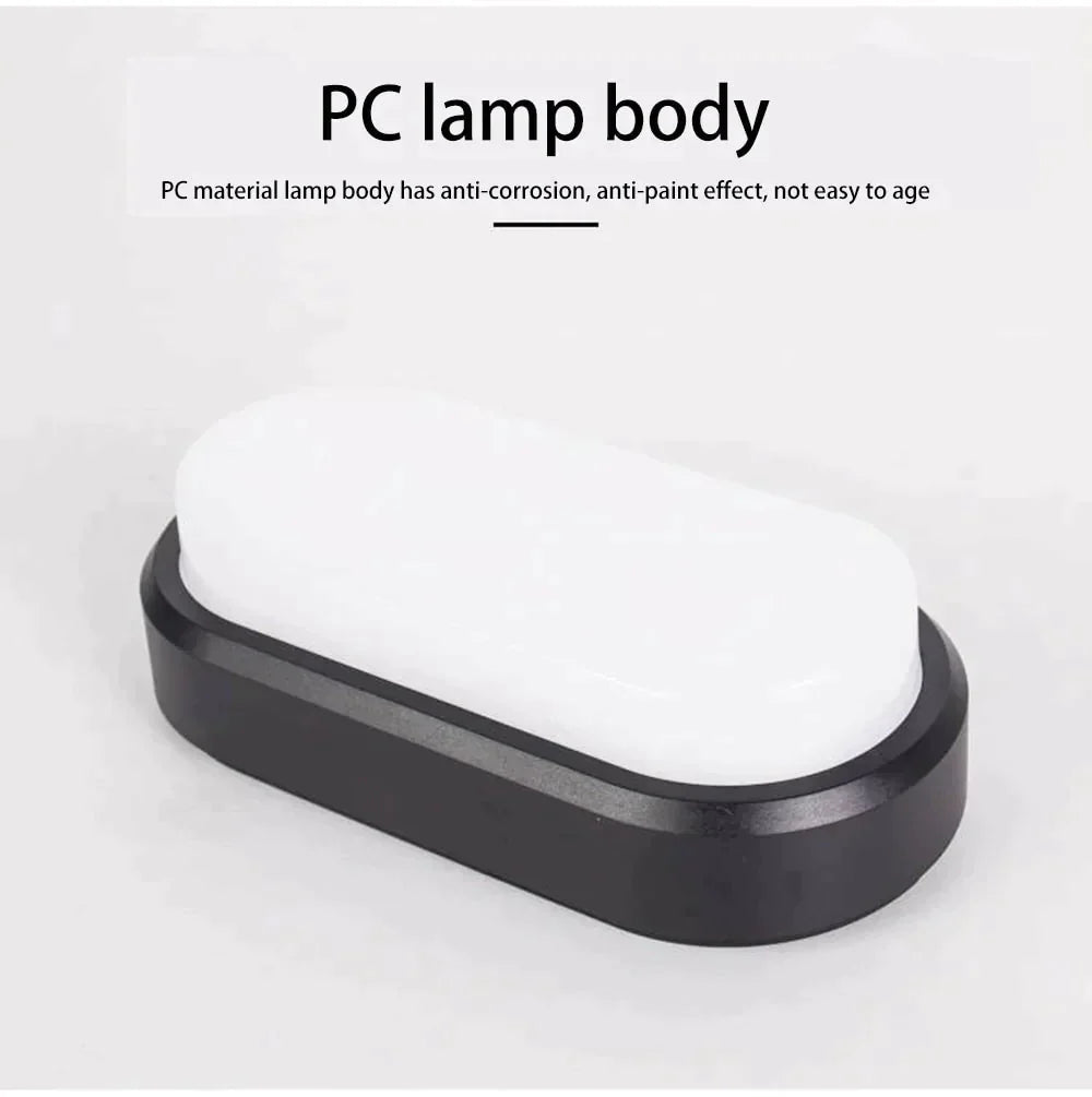 12W 15W Led Waterproof Ceiling Lights Ultra-Thin Elliptic Lamps For Balcony Living Room Kitchen