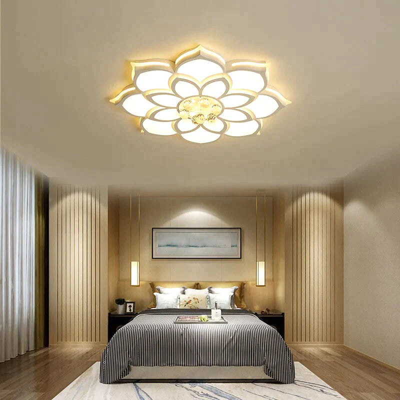 New Creative Rings Modern Led Ceiling Light For Living Room Bedroom Study Home Indoor Fixture
