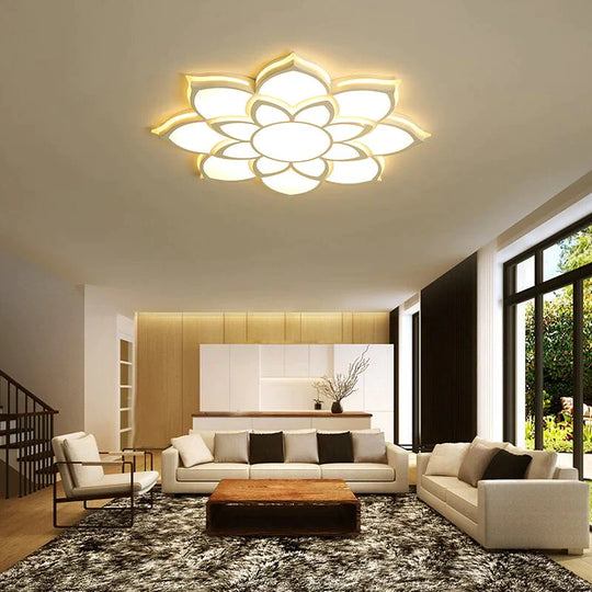 New Creative Rings Modern Led Ceiling Light For Living Room Bedroom Study Room Home Indoor Led Ceiling Light Fixture