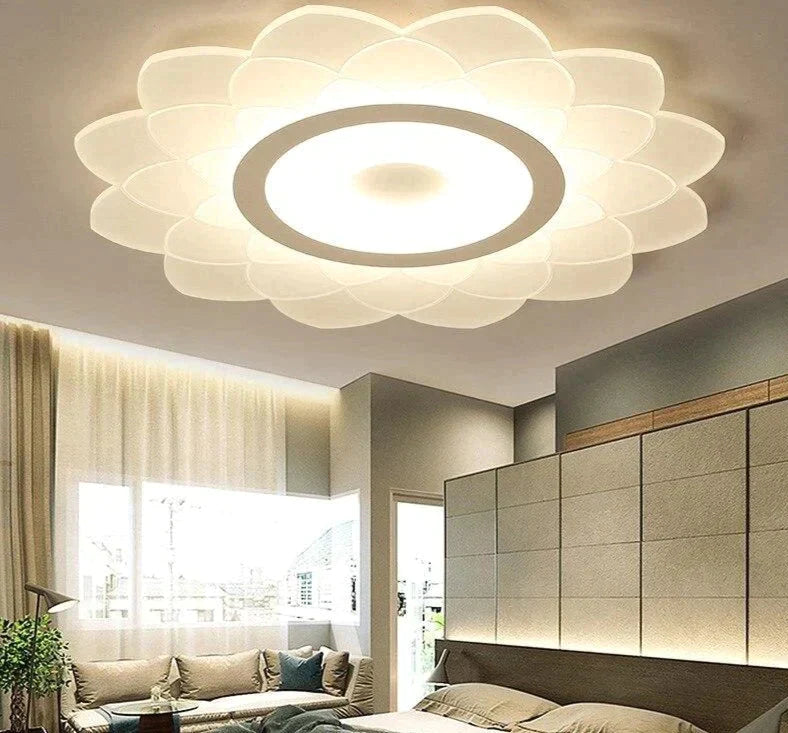 Led Home Lights For Living Room Modern Led Ceiling With Remote Control Indoor Lamps Lamparas De