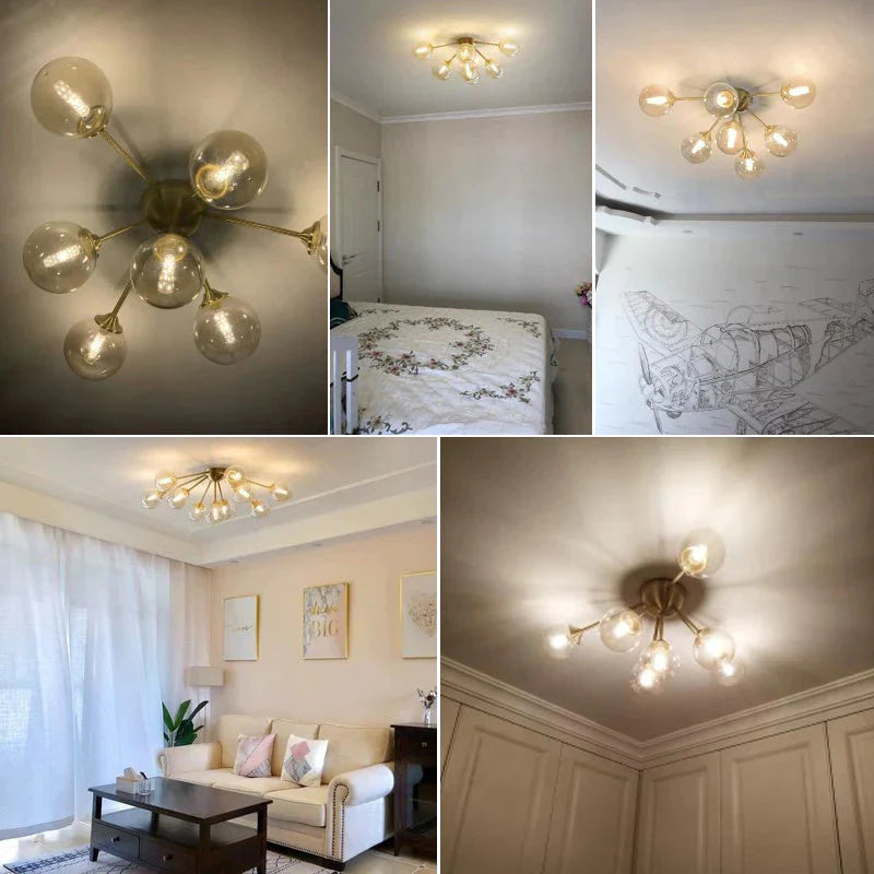 Modern LED Ceiling Light For Living Room Bedroom Lustres Led Chandelier Ceiling Lamp Dining Lampara De Techo Lighting Fixtures
