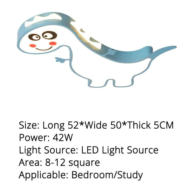 New Dinasour Modern Led Ceiling Lights Lamp For Child Bedroom Study Room Babyroom Remote Control Cartoon Designer Lamparas