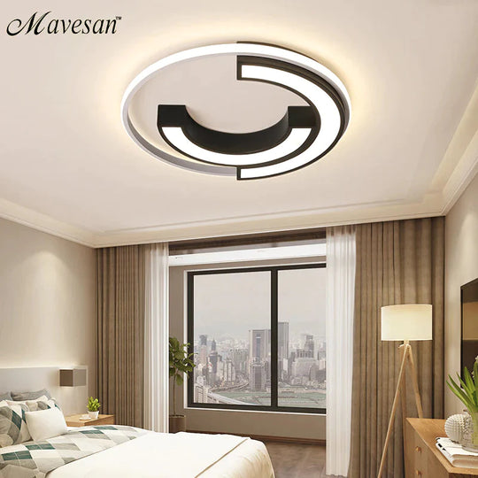 Ceiling Lights Round Shape LED Ceiling Light For Bedroom Kids Luminaire Creative Lighting Fixture