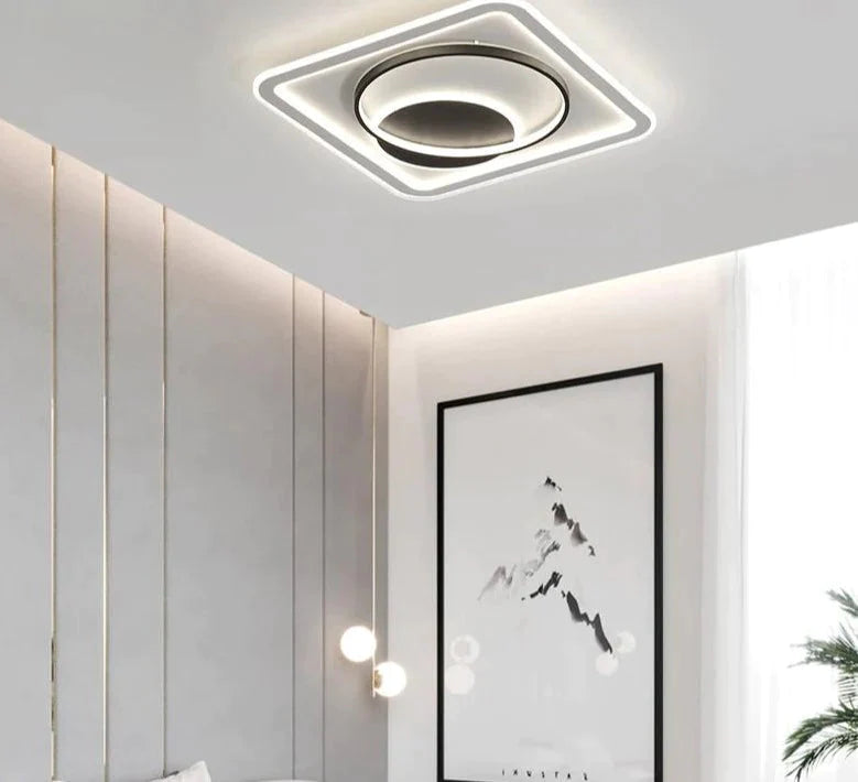 Modern Acrylic Ceiling Lights For Bedroom Support  Remote Control Lustre Led Surface Mount Lamps Lamparas De Techo
