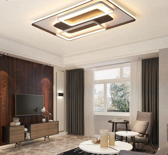 LED Ceiling Lights  Surface Mount Modern Living Room For Bedroom Support Remote Control Led Lamps